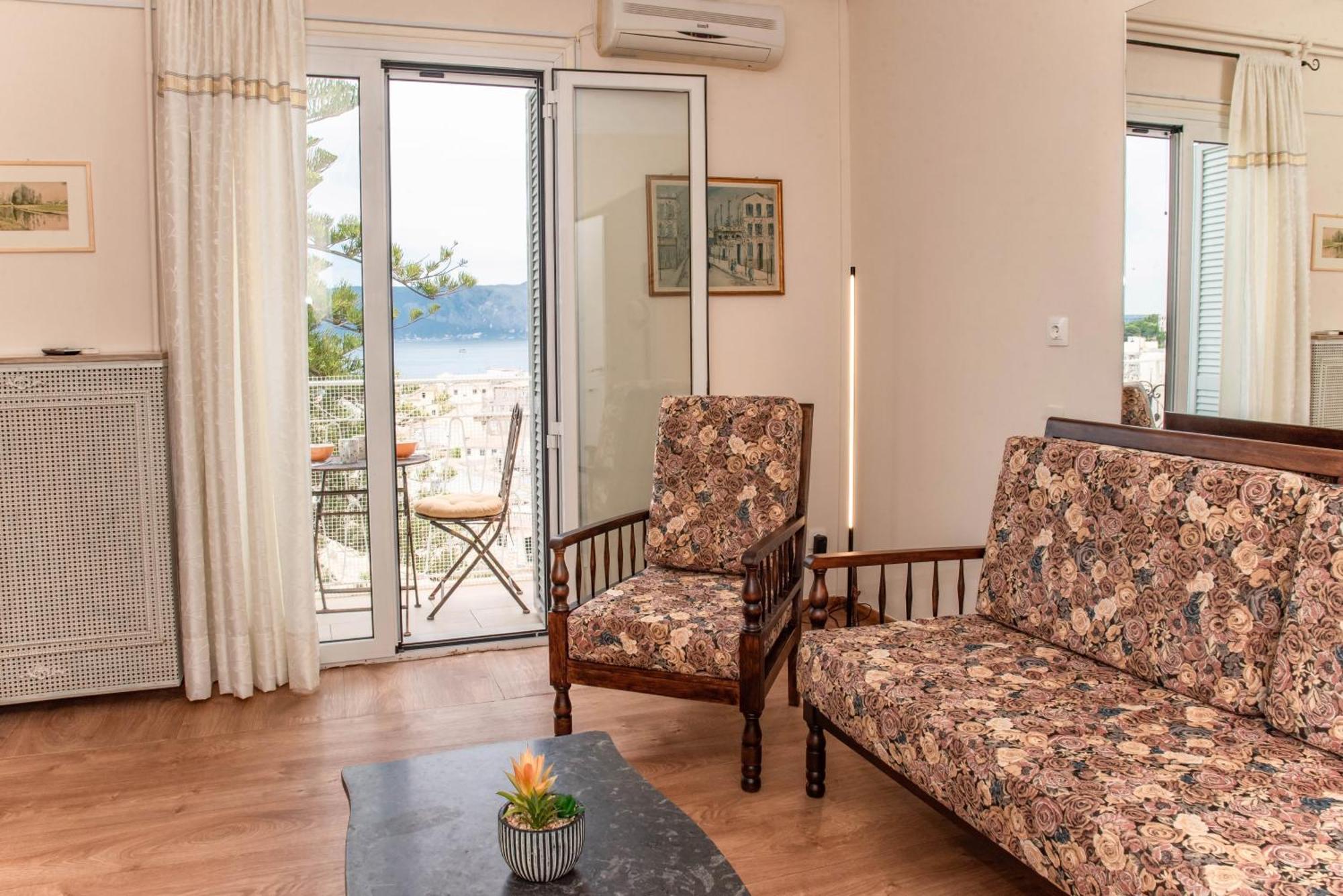 Seaview Serenity Apartment Korfu Dış mekan fotoğraf